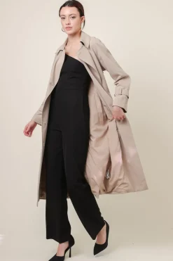 Line & Dot PEYTON TRENCH COAT- Outerwear