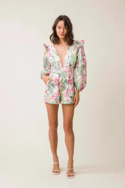 Line & Dot PLAYA ROMPER- Dresses