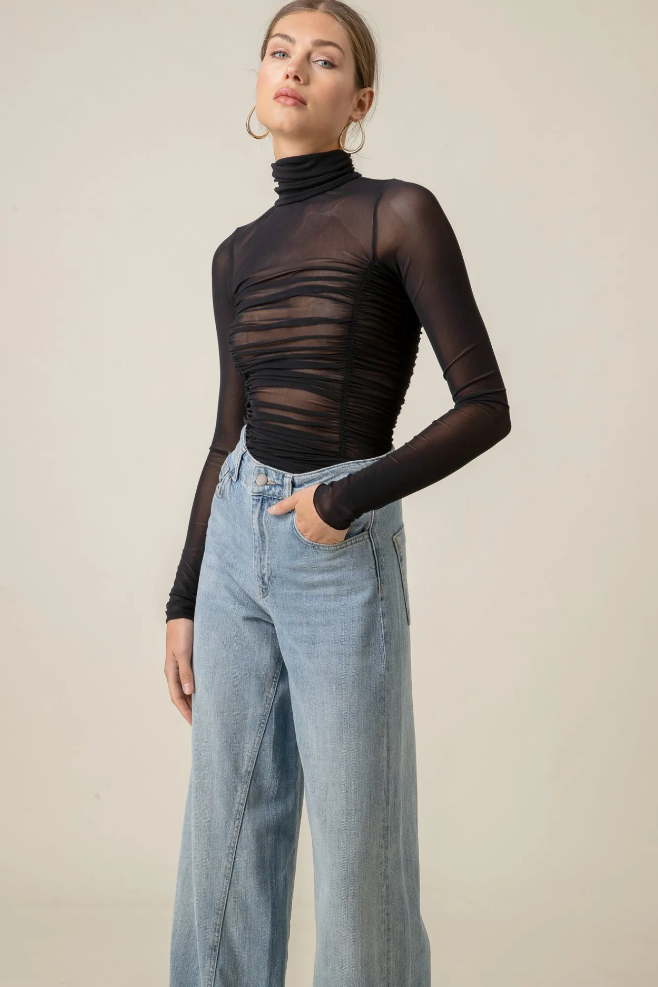 Line & Dot QUINCY TOP- Tops