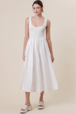 Line & Dot RIKA COMBO DRESS- Dresses