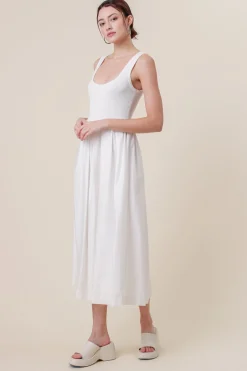 Line & Dot RIKA COMBO DRESS- Dresses