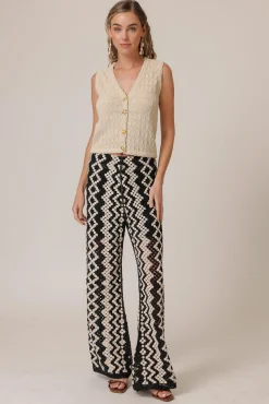 Line & Dot RIYA SWEATER VEST- Bottoms