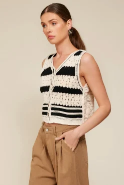 Line & Dot SIOBAN STRIPE TOP- Tops