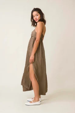 Line & Dot UNA MIDI DRESS- Dresses