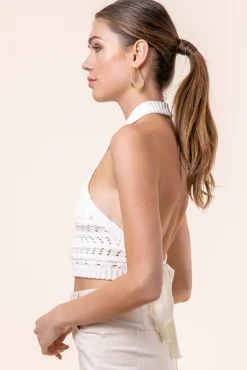 Line & Dot VENICE CROCHET TOP- Tops