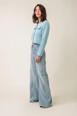 Line & Dot WARM YOUR HEART CARDIGAN- Outerwear